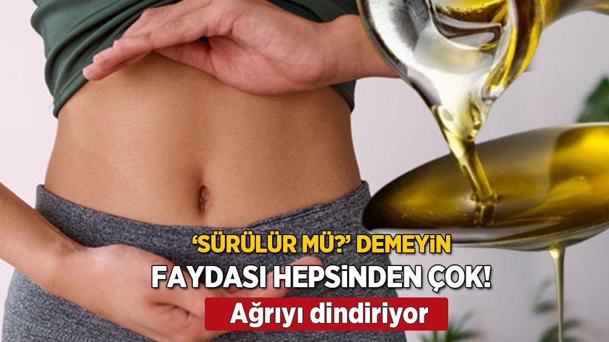 Yatağa düşüren regl ağrısına birebir! Göbek deliğine sürün, anında rahatlatıyor