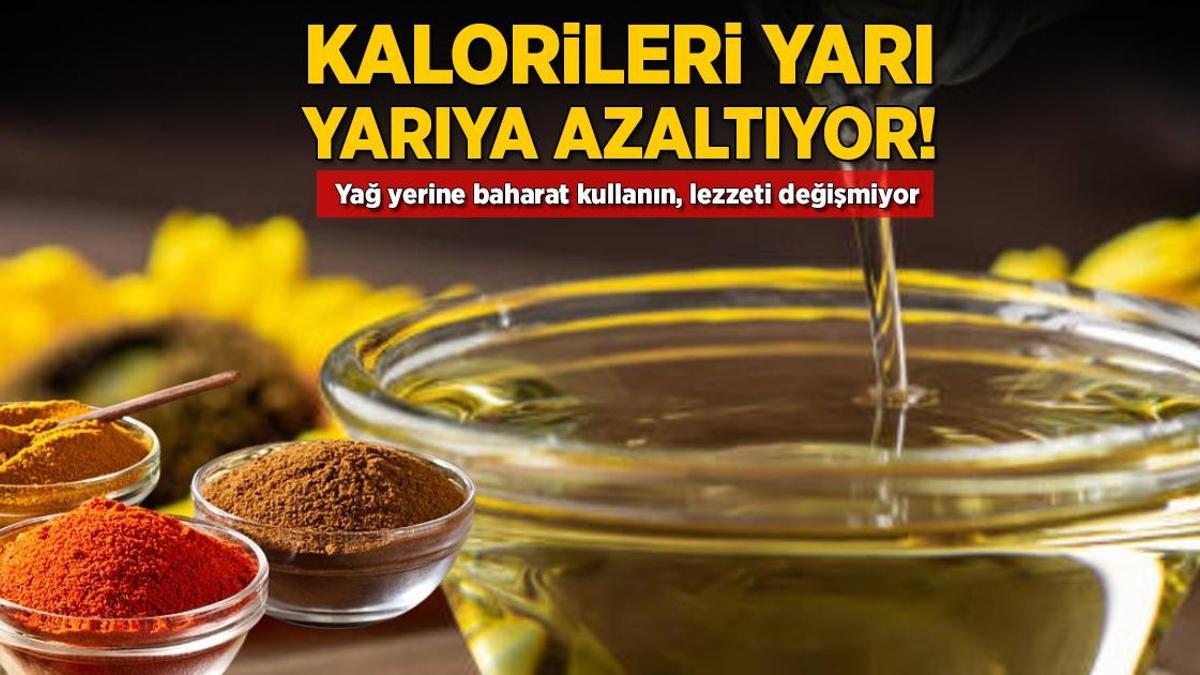 Yemeğin kalorisini yarı yarıya azaltıyor! Yağ yerine kullanın, lezzeti gram şaşmıyor