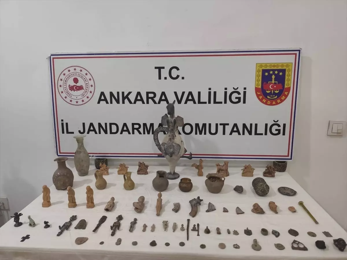 Ankara’da Tarihi Eser Kaçakçılığı Operasyonu