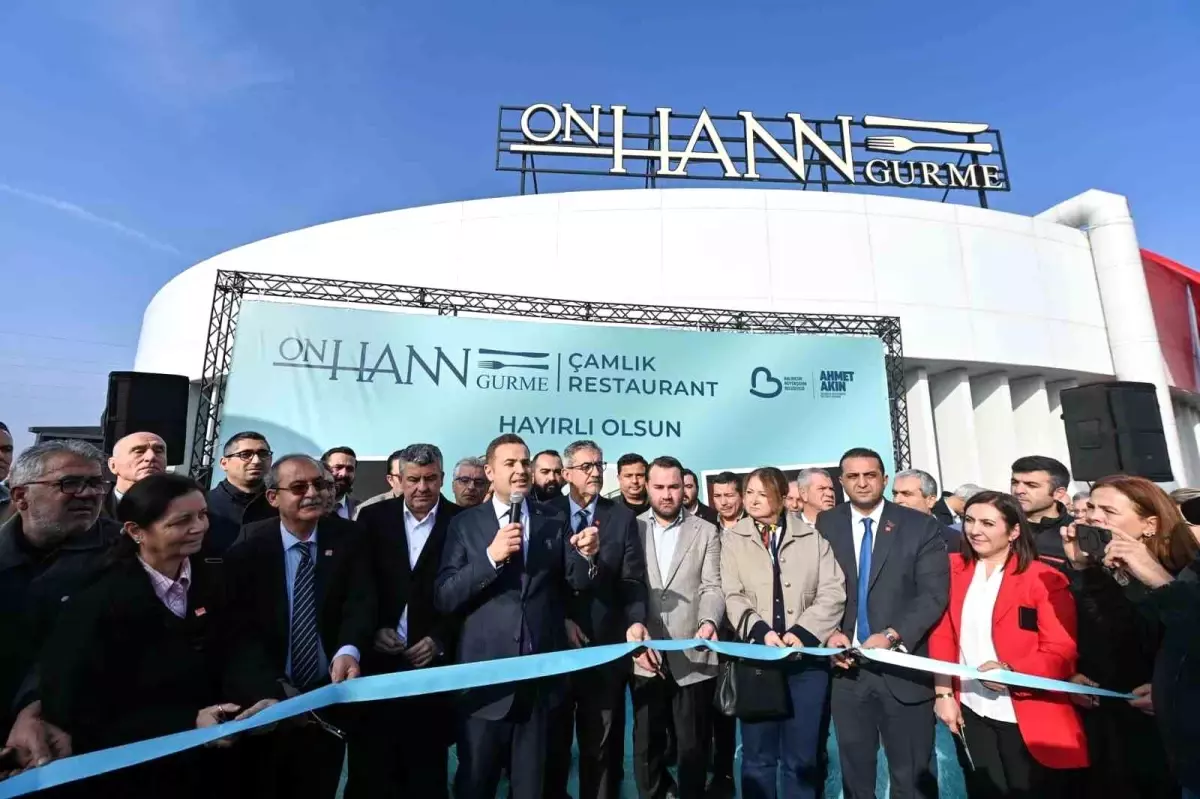 Balıkesir’de Onhann Gurme Çamlık Restaurant Hizmete Açıldı