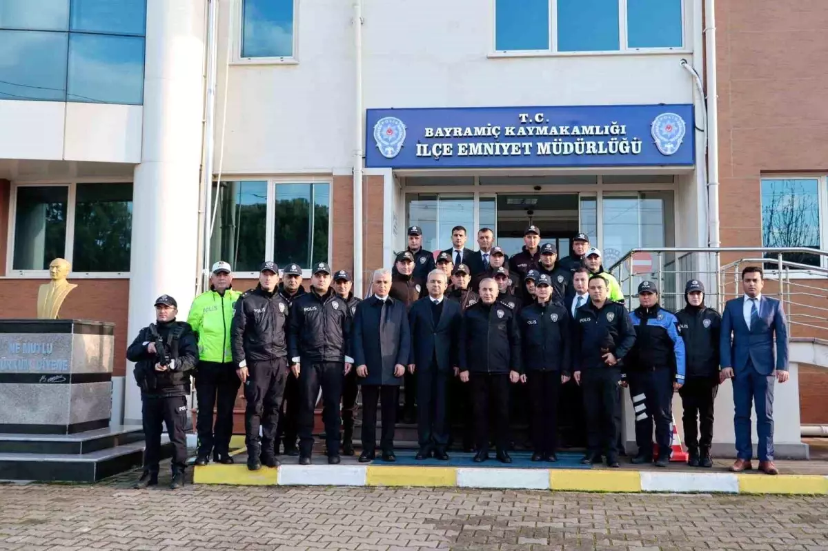 Çanakkale İl Emniyet Müdürü Kenan Kurt’tan Bayramiç’e Ziyaret