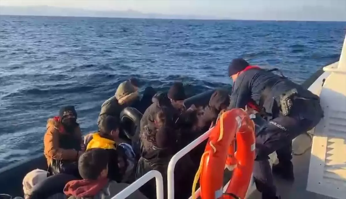 Ege’de 89 Düzensiz Göçmen Yakalandı