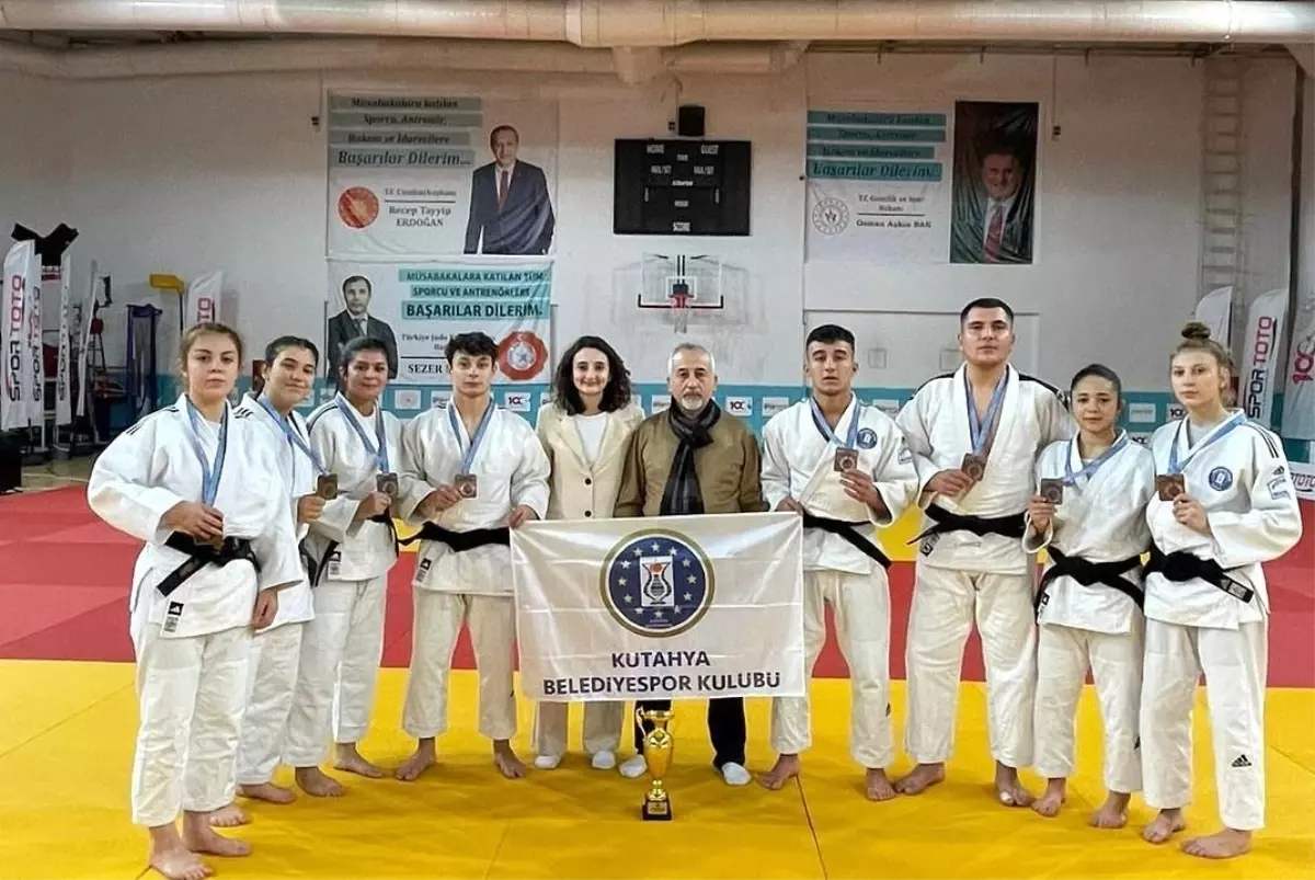Kütahya Belediyespor Judo Takımı Türkiye Üçüncüsü Oldu