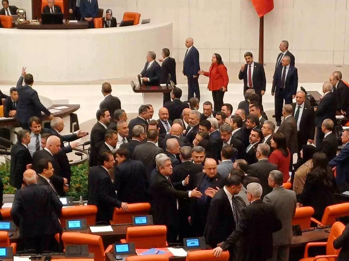 TBMM’de Tansiyon Yükseldi